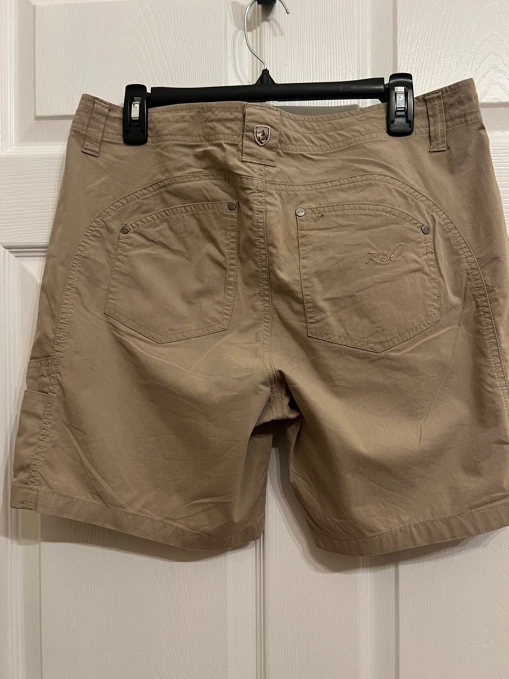 KÜHL Khaki Shorts – Good Condition women’s size 12 - Picture 4 of 11
